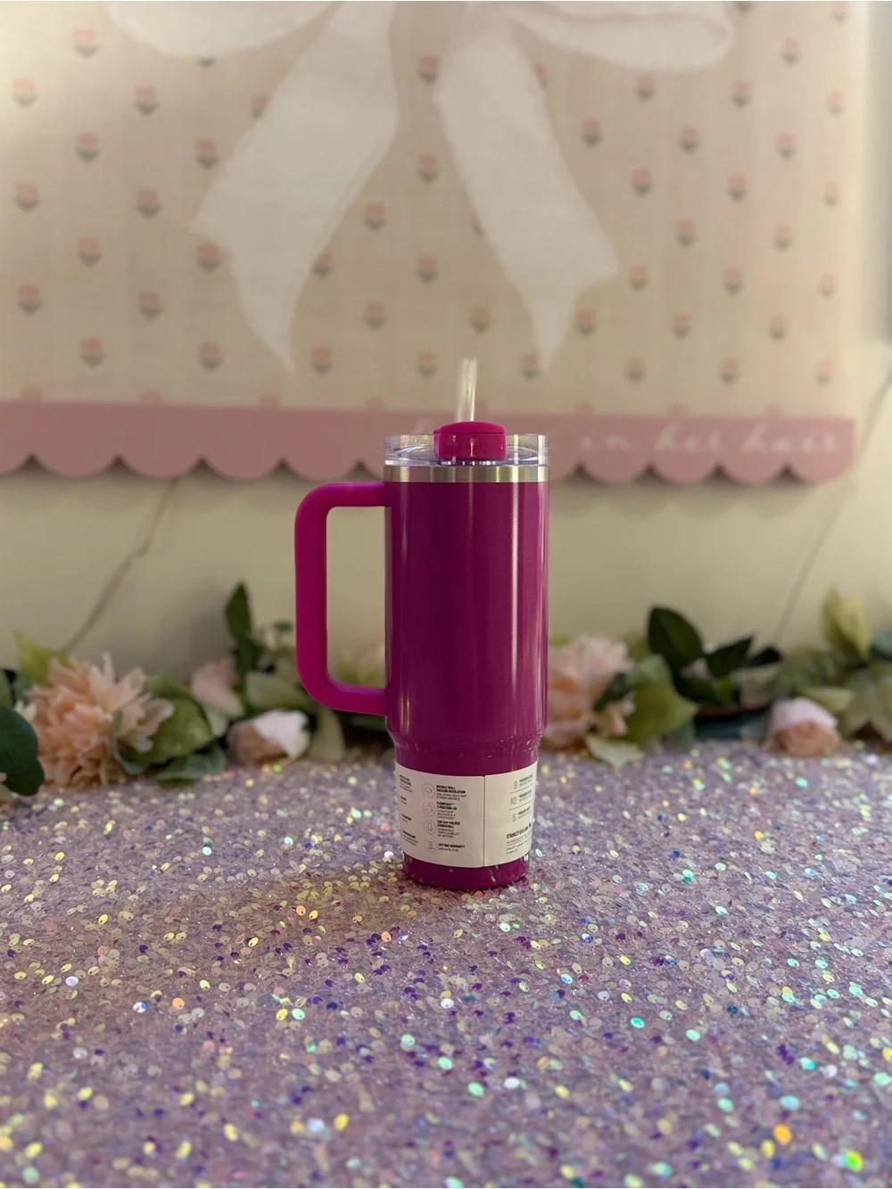 NWT Stanley 30oz Quencher H2.0 Tumbler in ‘Punch Shimmer’